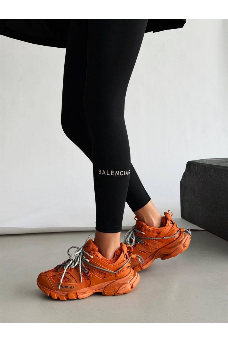 Balenciaga Женские черные леггинсы premium