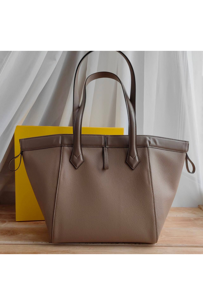 Fendi Кожаная сумка Origami Large 40x27 см