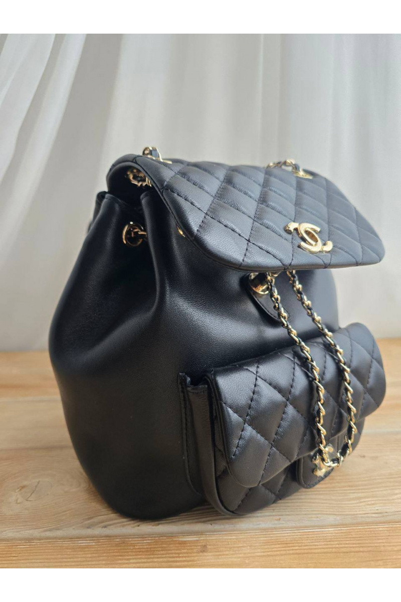 Chаnеl Кожаный рюкзак 23x23 см