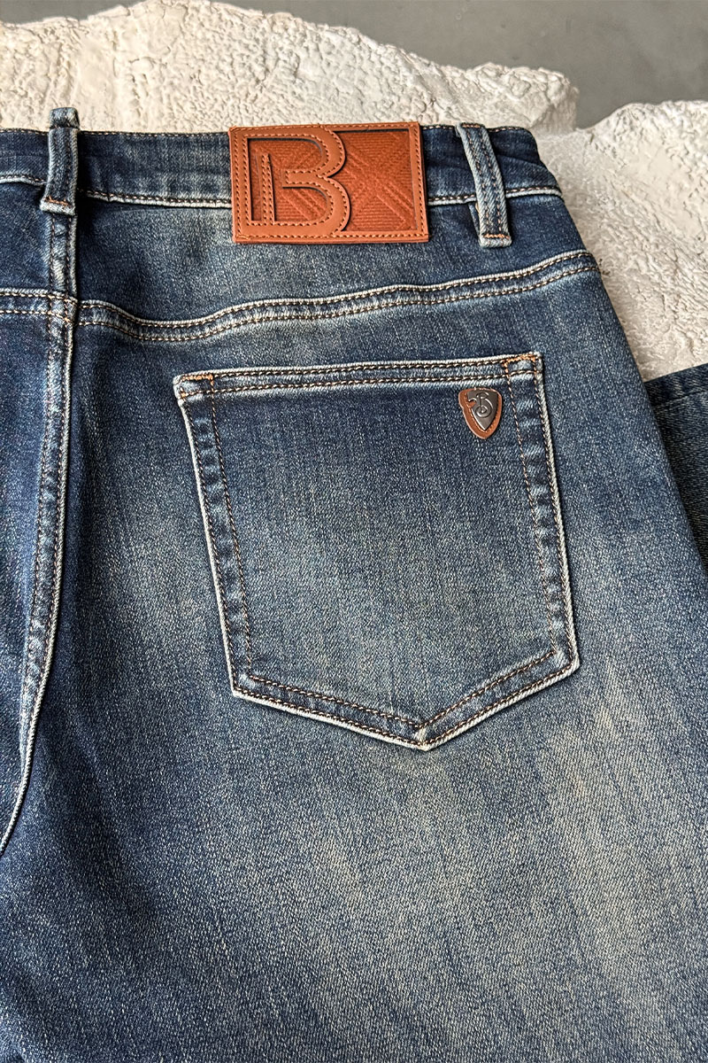 Burberry Мужские синие джинсы premium
