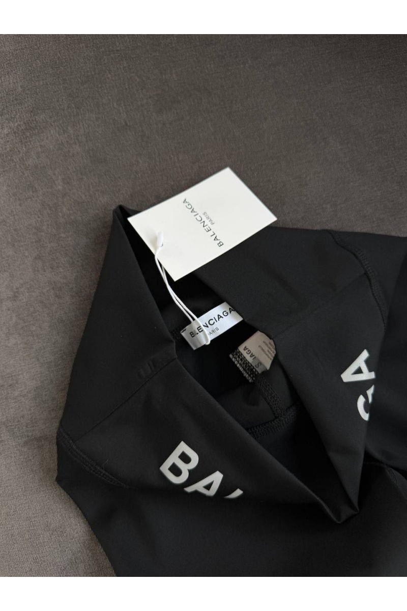Balenciaga Женские черные леггинсы premium