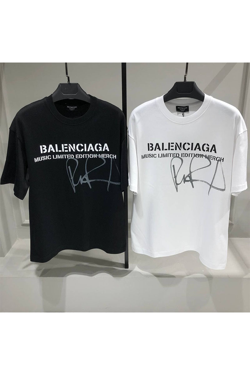 Balenciaga Чёрная оверсайз футболка Limited Edition