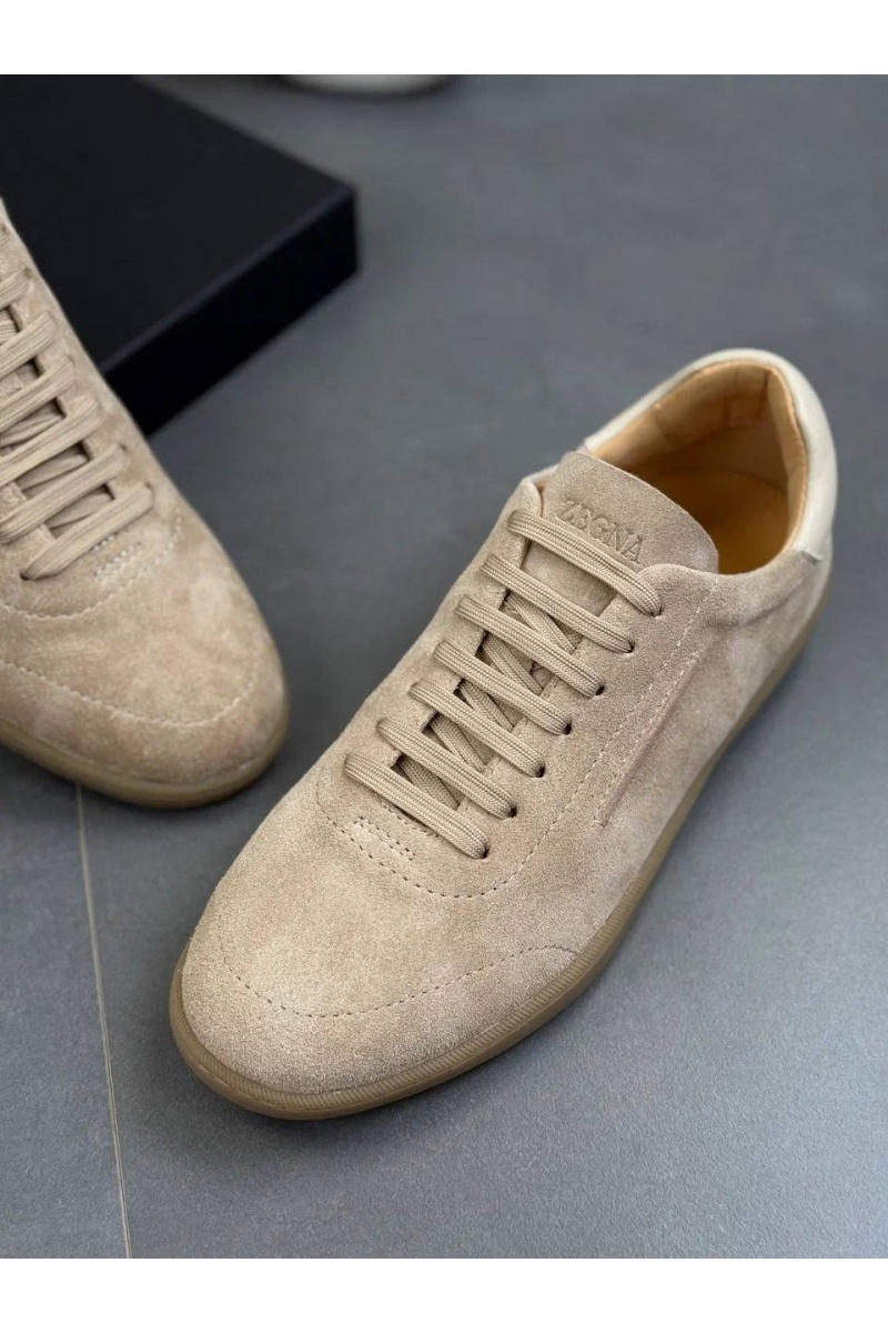 Zegna Мужские замшевые кроссовки "232"