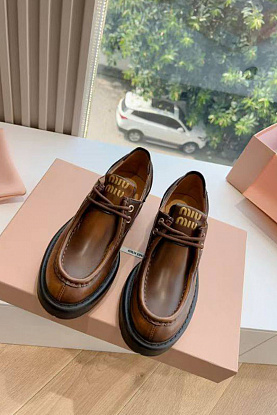 Женские лоферы Premium - Brown