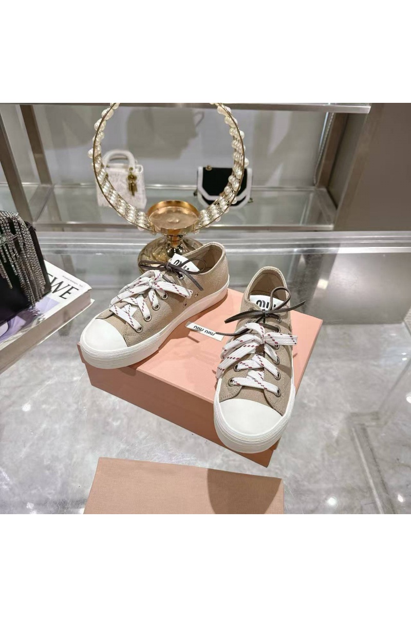 MIU MIU Женские кроссовки premium