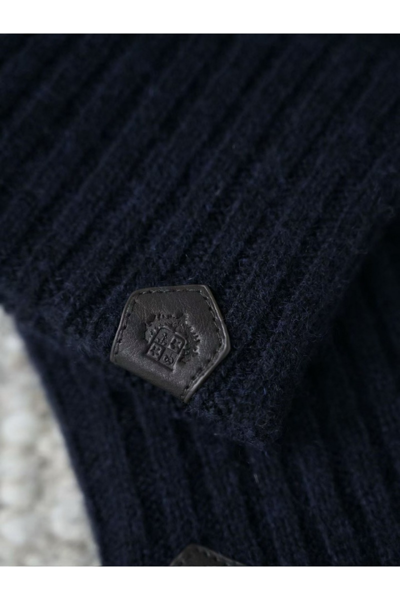 Loro Piana Кашемировые перчатки premium - Dark Blue