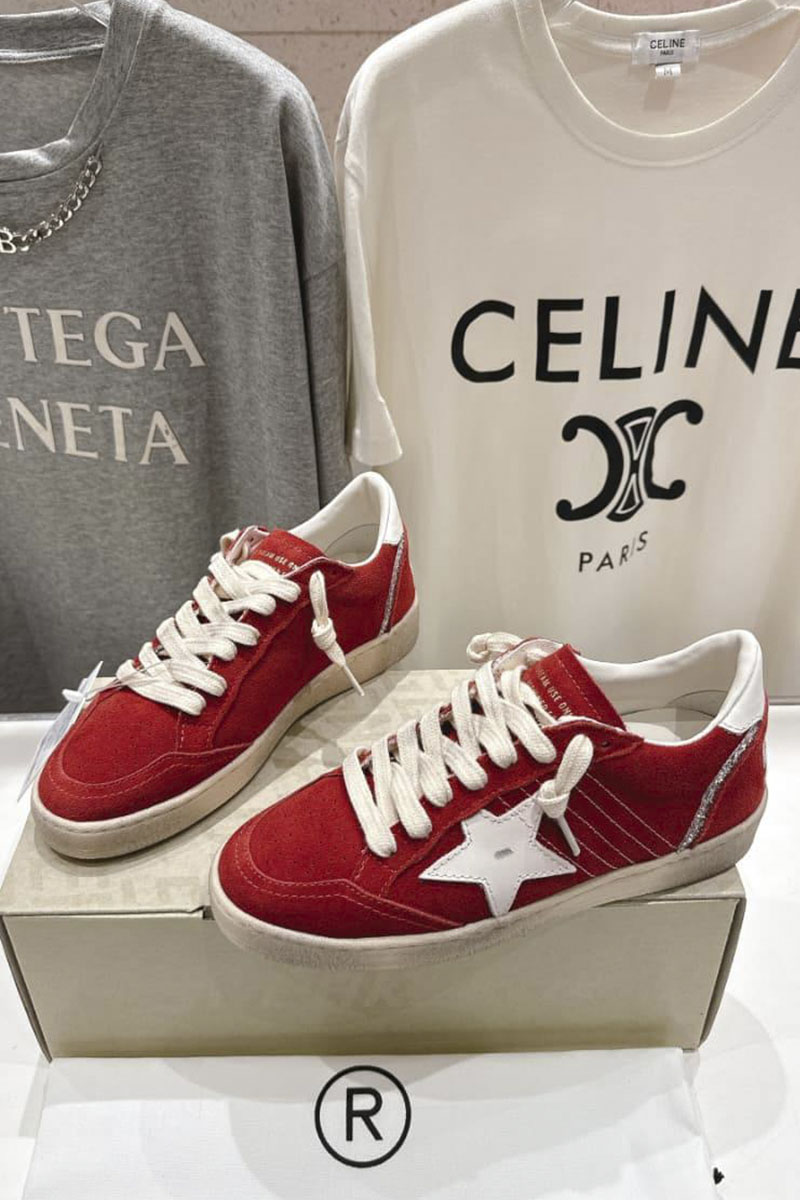 Designer Clothing Женские кроссовки Golden Goose Ball Star premium