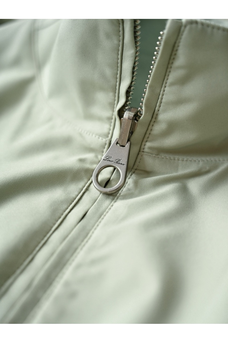 Loro Piana Двусторонняя ветровка premium - Mint Green