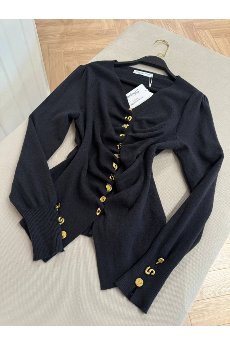 Schiaparelli Женская кофта серого цвета Premium