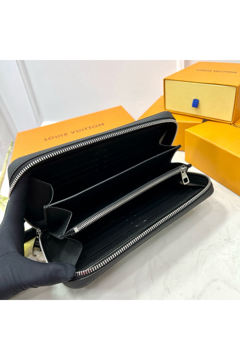 Lоuis Vuittоn Кожаное портмоне Zippy XL Premium 22x12x5 см