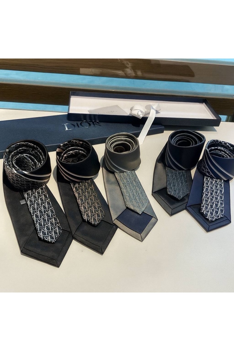 Dior Галстук Oblique premium - Black