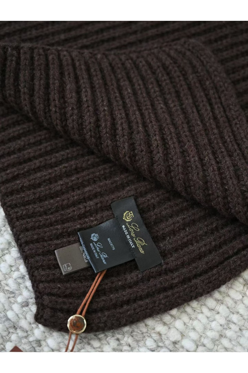 Loro Piana Кашемировый шарф premium - Coffee