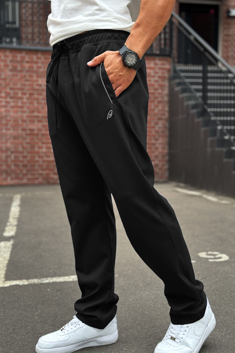 Brioni Чёрный спортивный костюм B-еmbroidery 