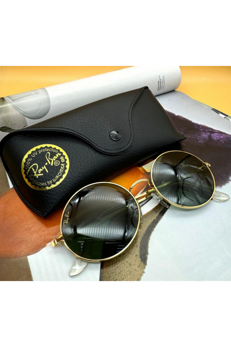 Ray Ban Солнцезащитные очки Oval Metal - Green