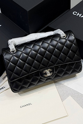 Кожаная сумка Classic Flap premium 25x13x7 см (8 расцветок)