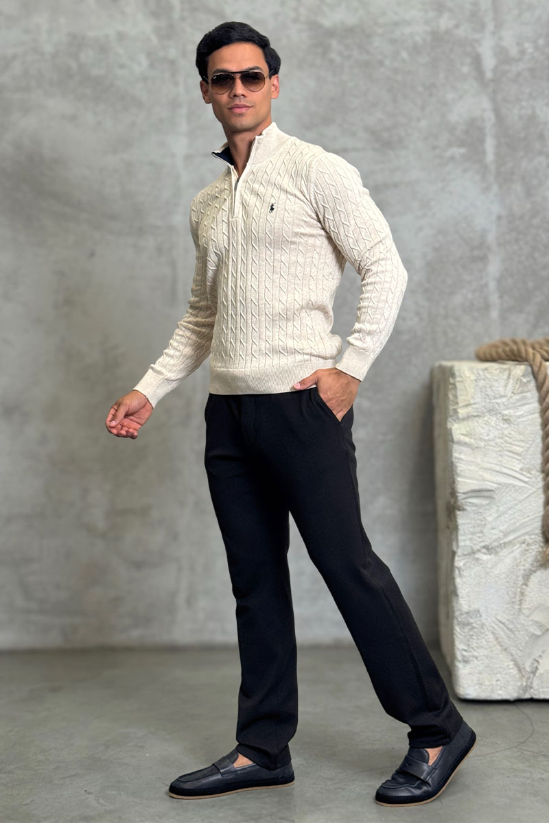 Polo Ralph Lauren Мужской джемпер cable-knit - Beige