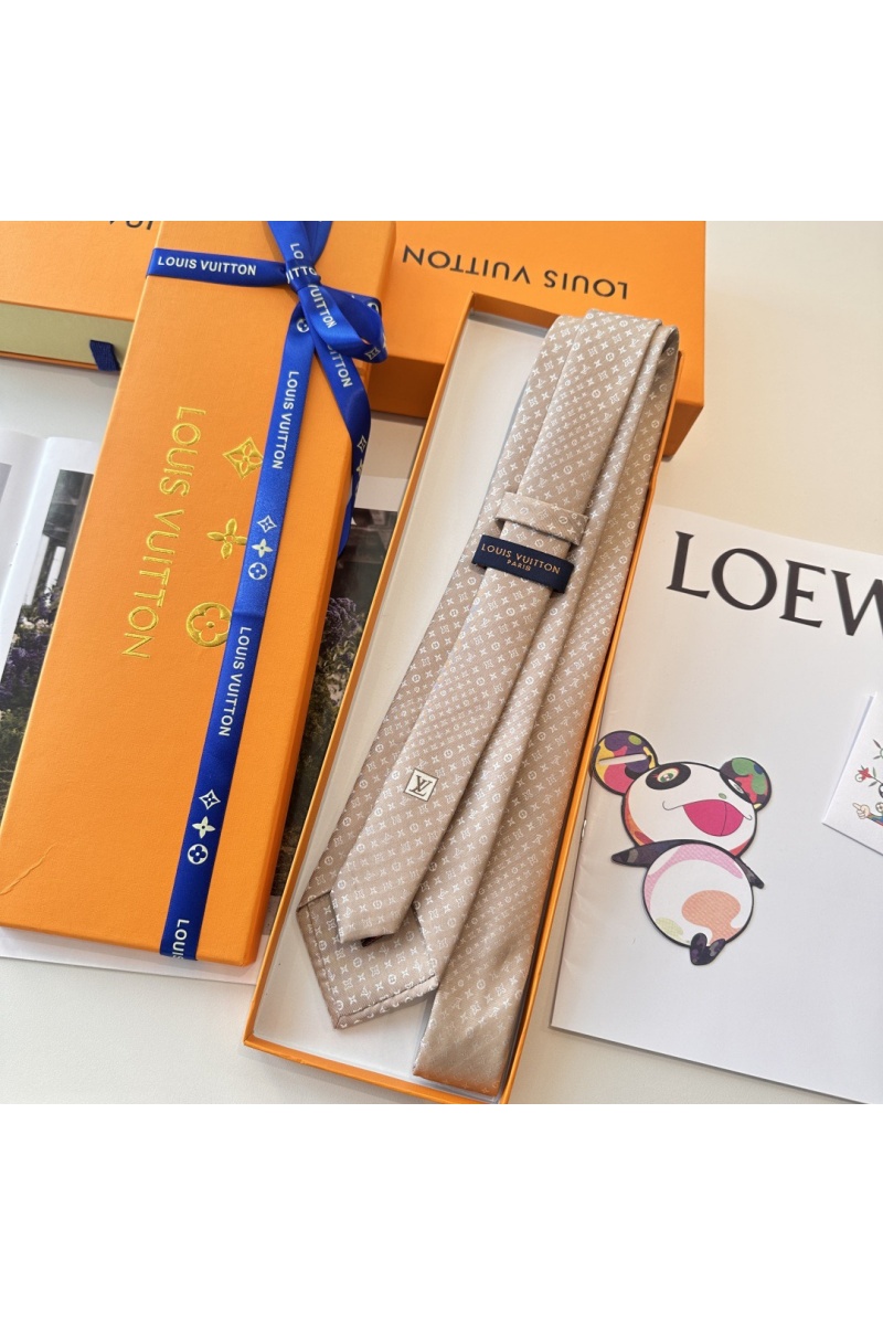 Lоuis Vuittоn Галстук Monogram premium - Beige