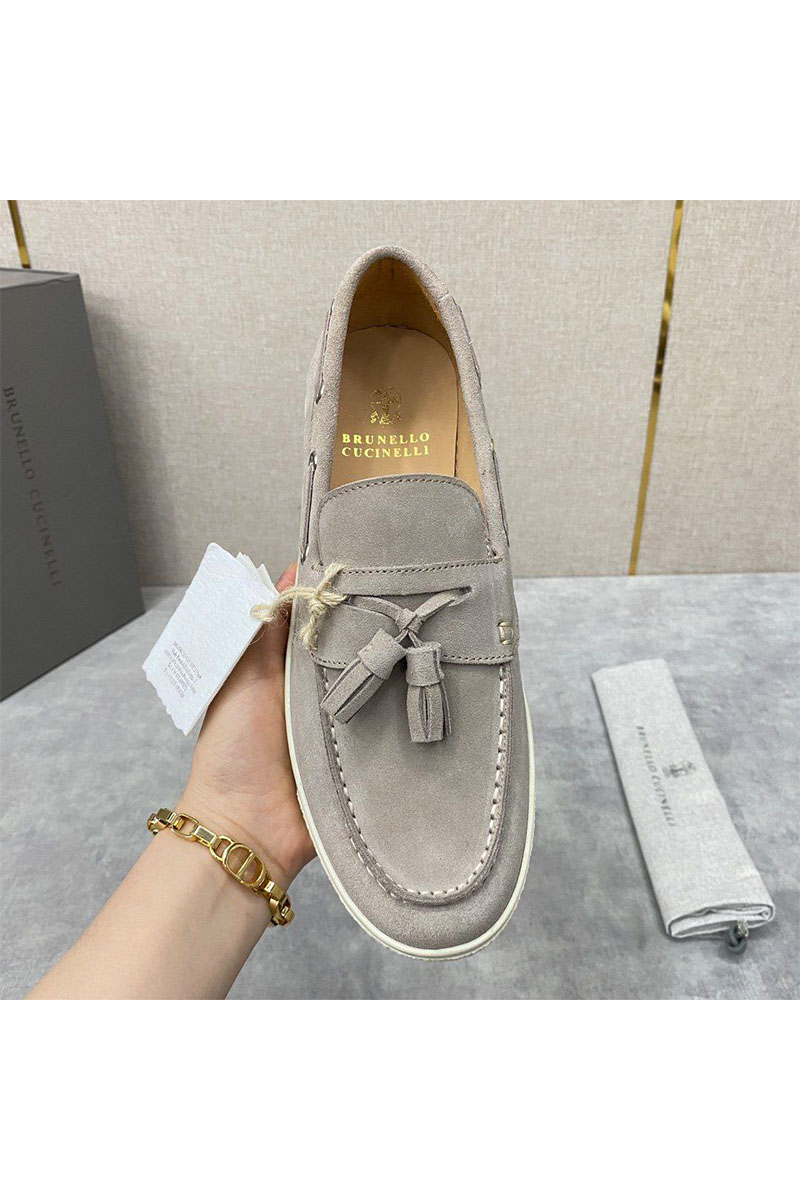 Designer Мужские замшевые лоферы 