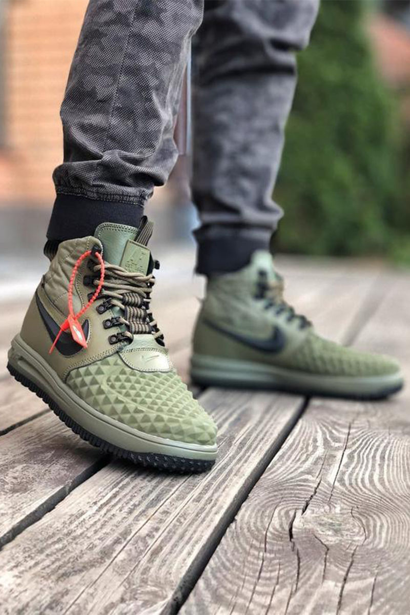 Nike duckboot low green sale