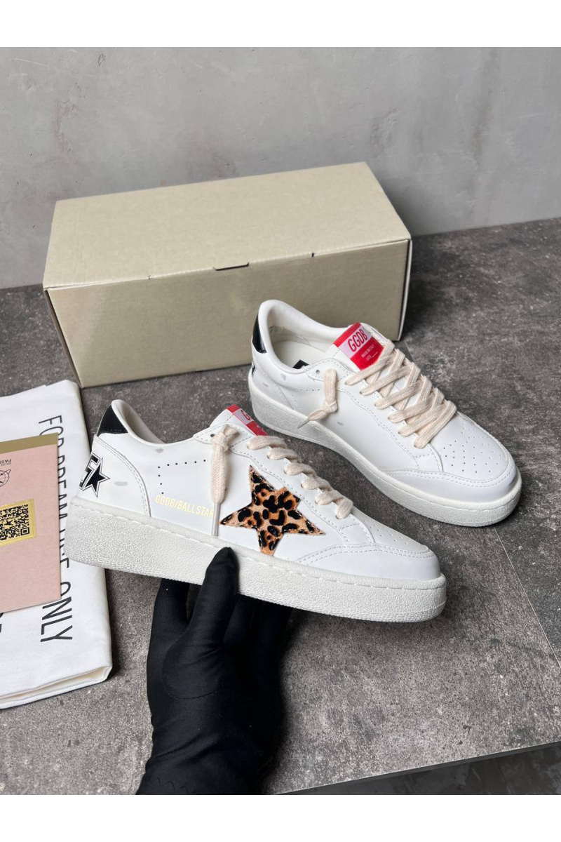 Designer Clothing Женские кожаные кроссовки Golden Goose Ball Star premium