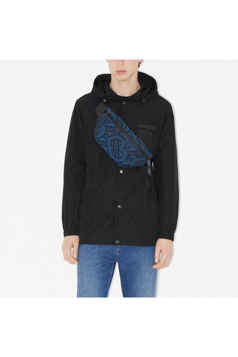 Burberry Текстильная сумка на пояс Sonny Premium 31x7x14 см