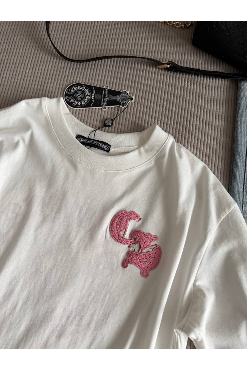 Chrome Hearts Женская оверсайз футболка premium