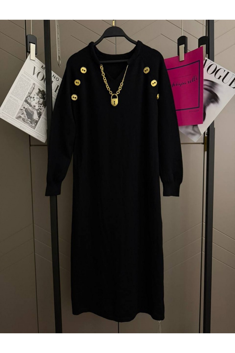 Schiaparelli Женское чёрное платье Schiaparelli
