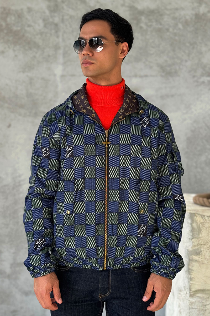 Lоuis Vuittоn Двусторонняя куртка Marque Deposee Premium