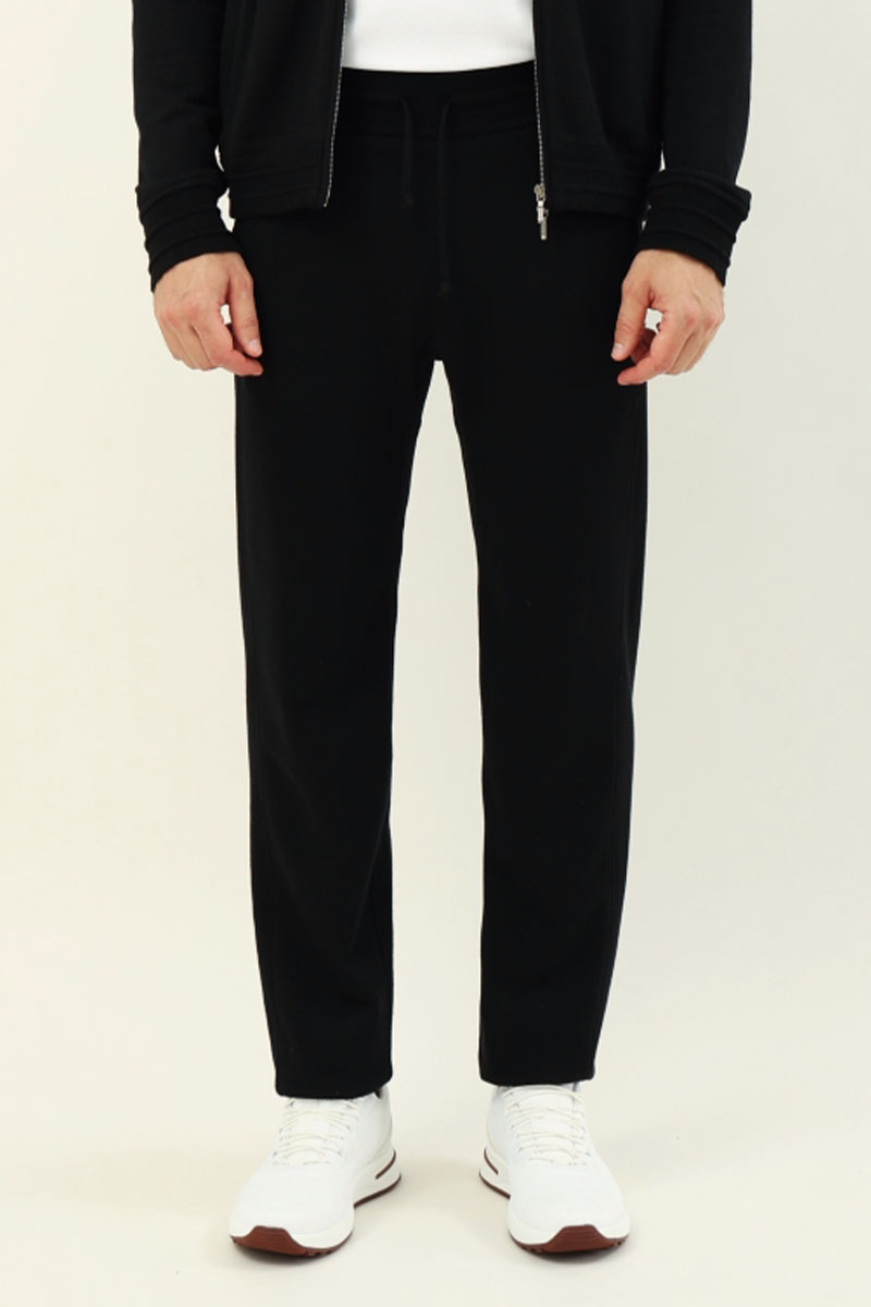 Loro Piana Чёрные спортивные штаны premium