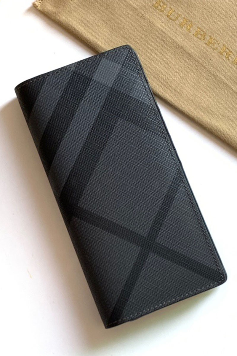 Burberry Кожаный бумажник Premium 19x10x2.5 см