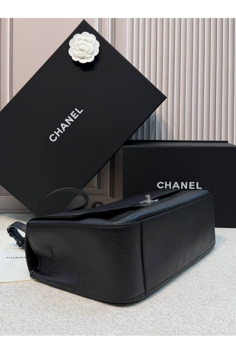 Chаnеl Кожаная сумка premium 32x19.5x10 см