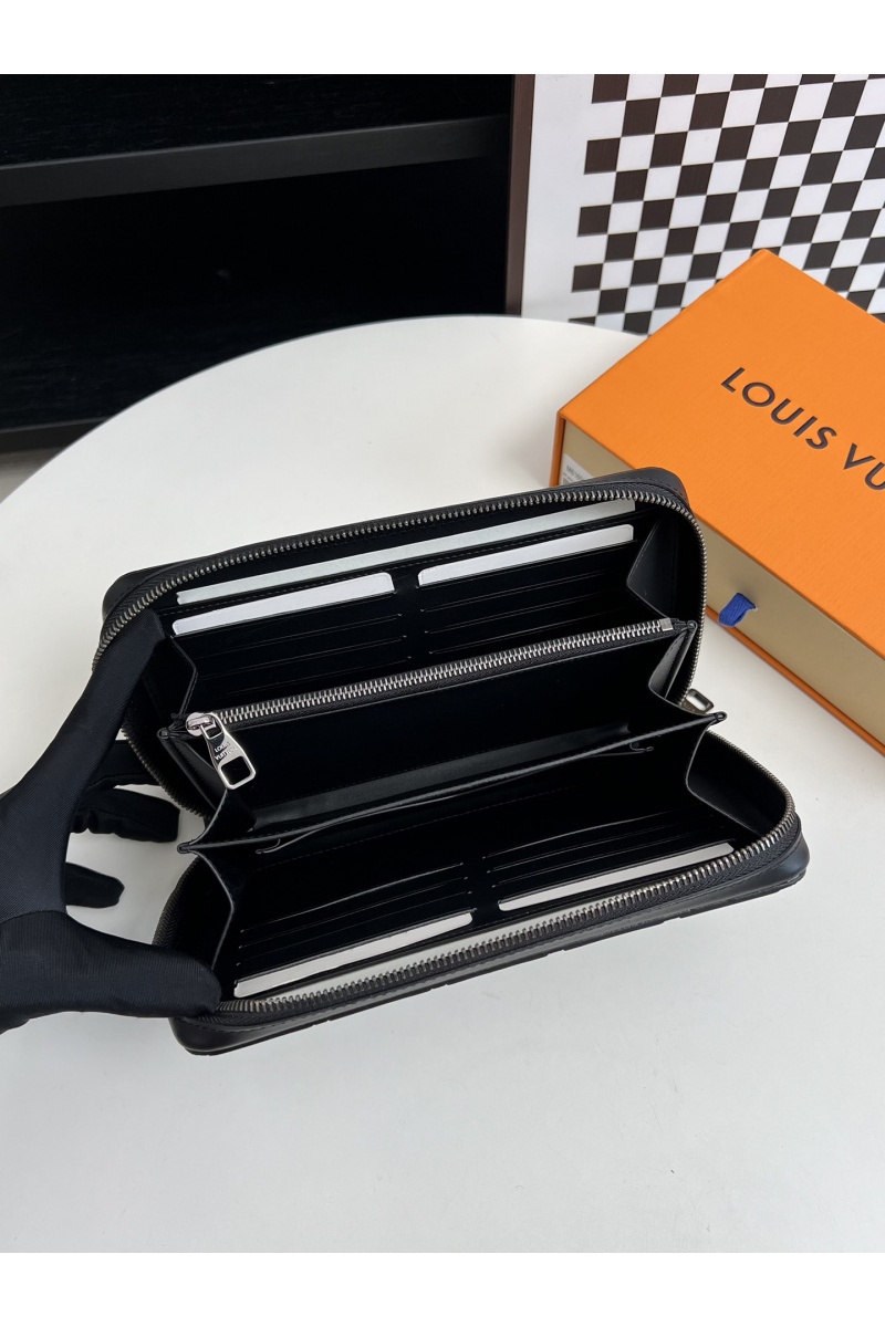 Lоuis Vuittоn Кожаное портмоне Zippy XL premium 22x12x5 см