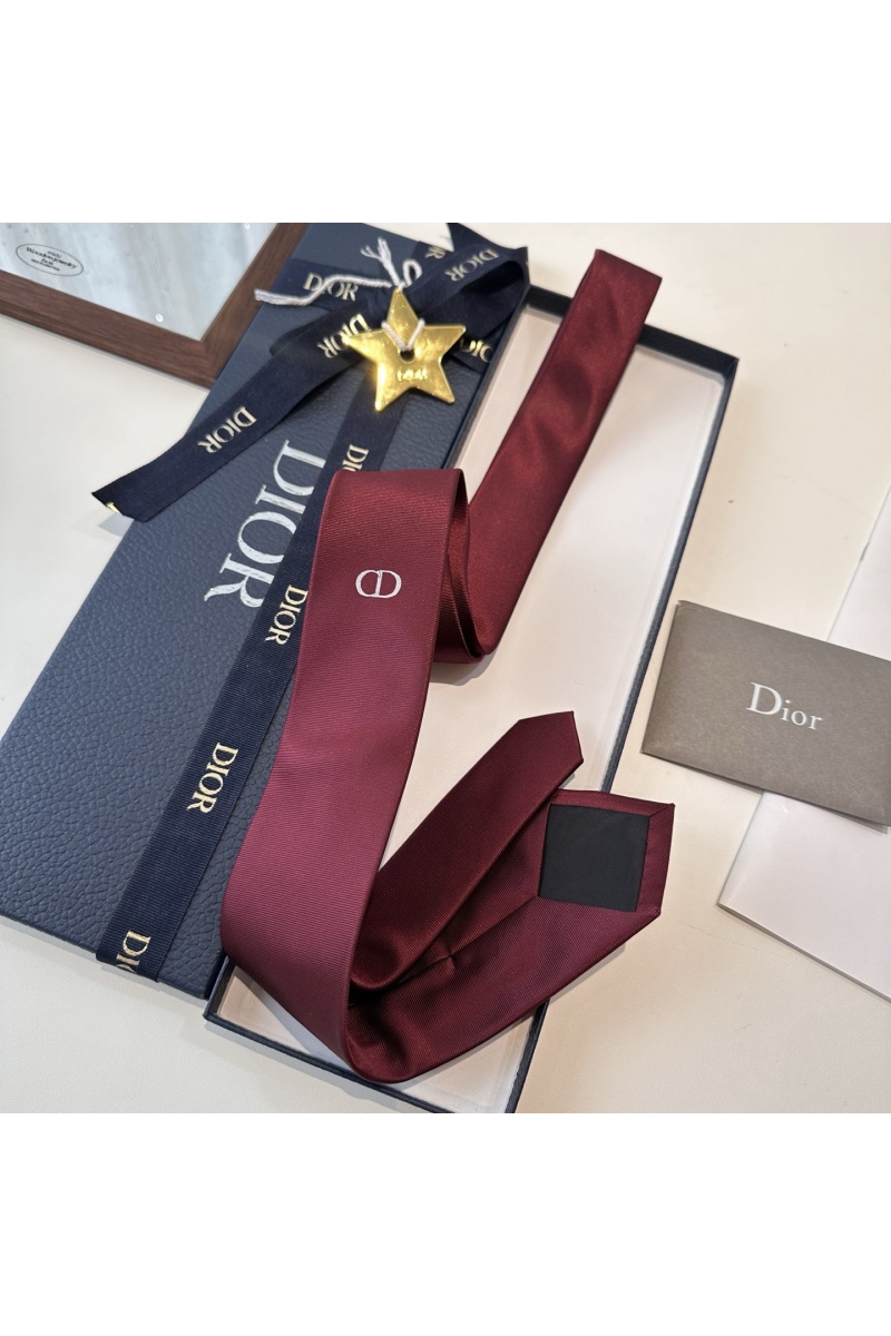 Dior Галстук logo-embroidered premium - Red