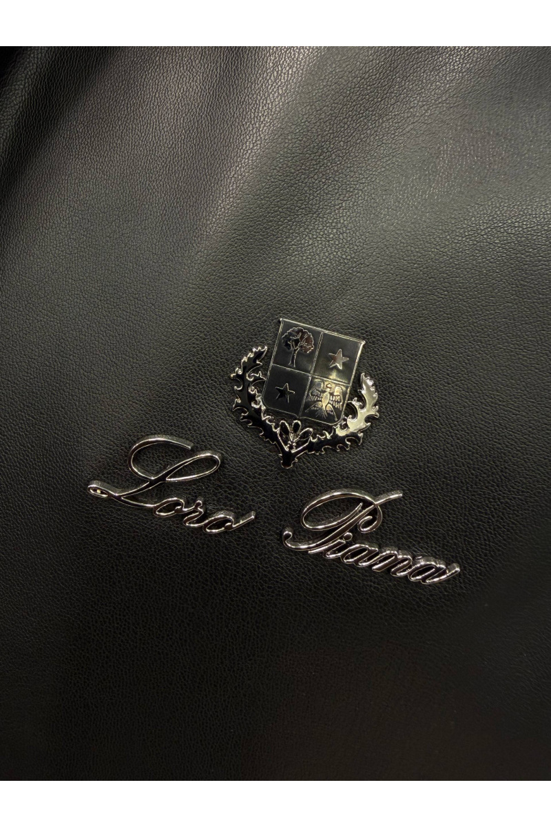 Loro Piana Мужская кожаная куртка 