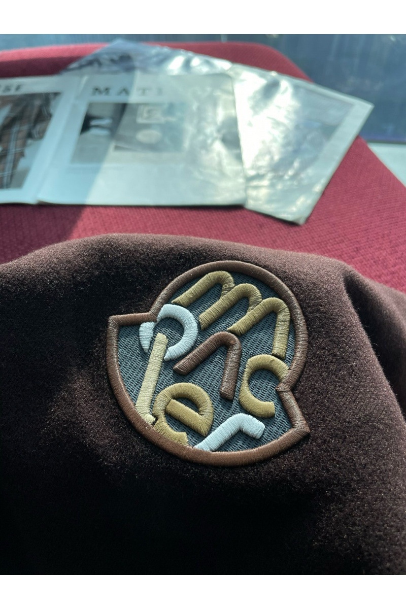 Moncler Мужской свитшот logo-patch - Brown
