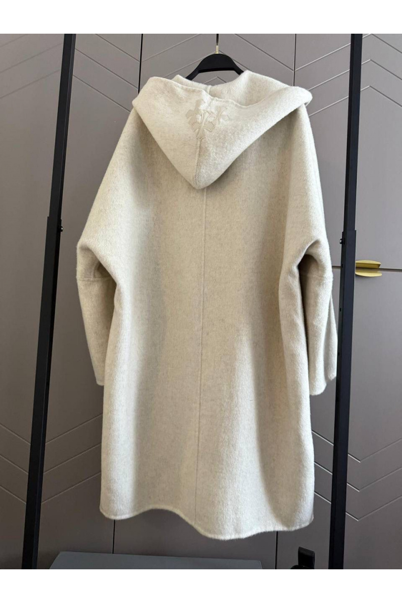 Chrome Hearts Женское пальто с капюшоном premium - Beige