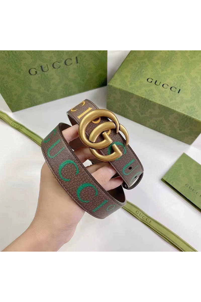 Gucci Кожаный ремень Marmont (ширина 3 см, длина 95 / 100 см)