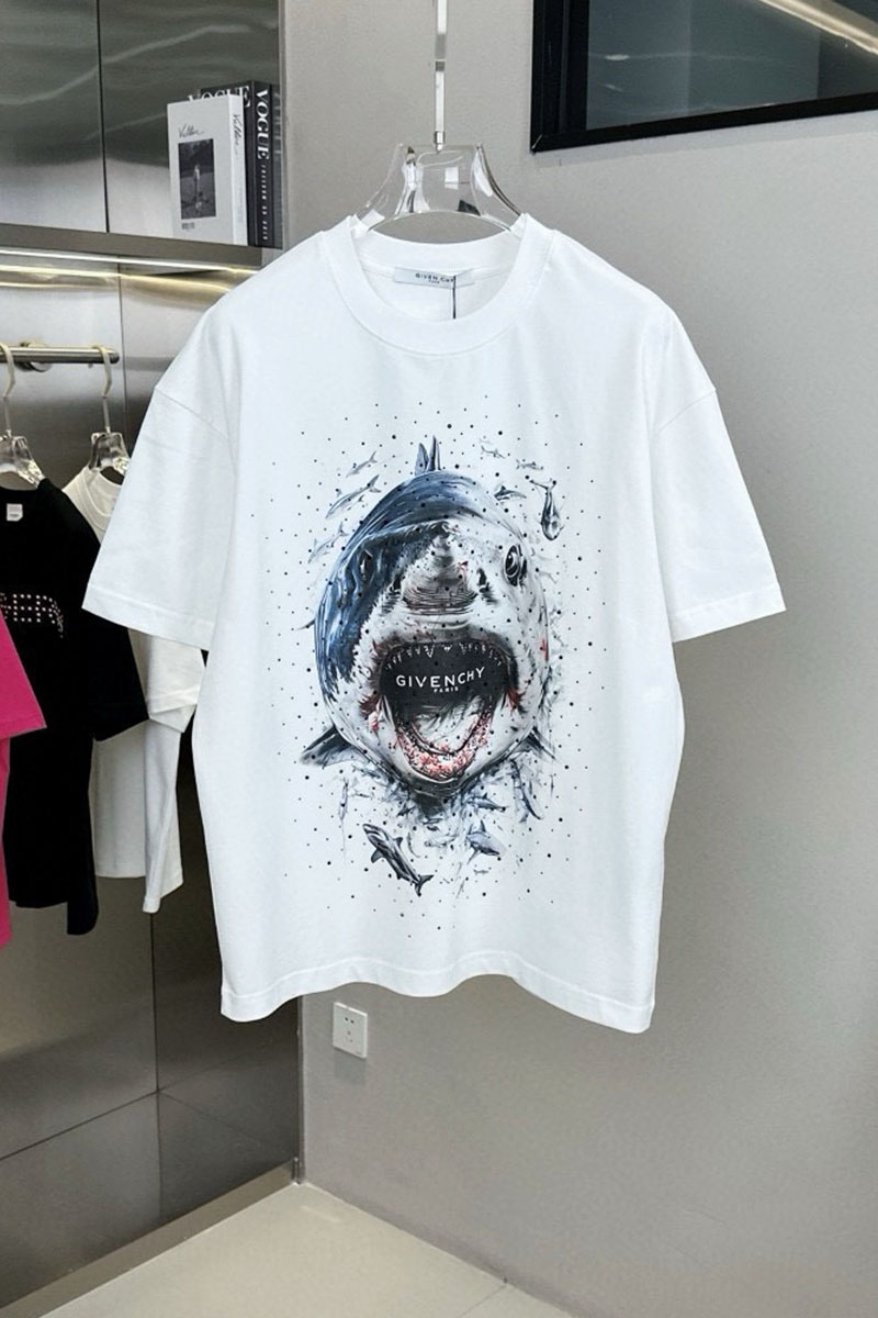 Givenchy Белая оверсайз футболка Premium