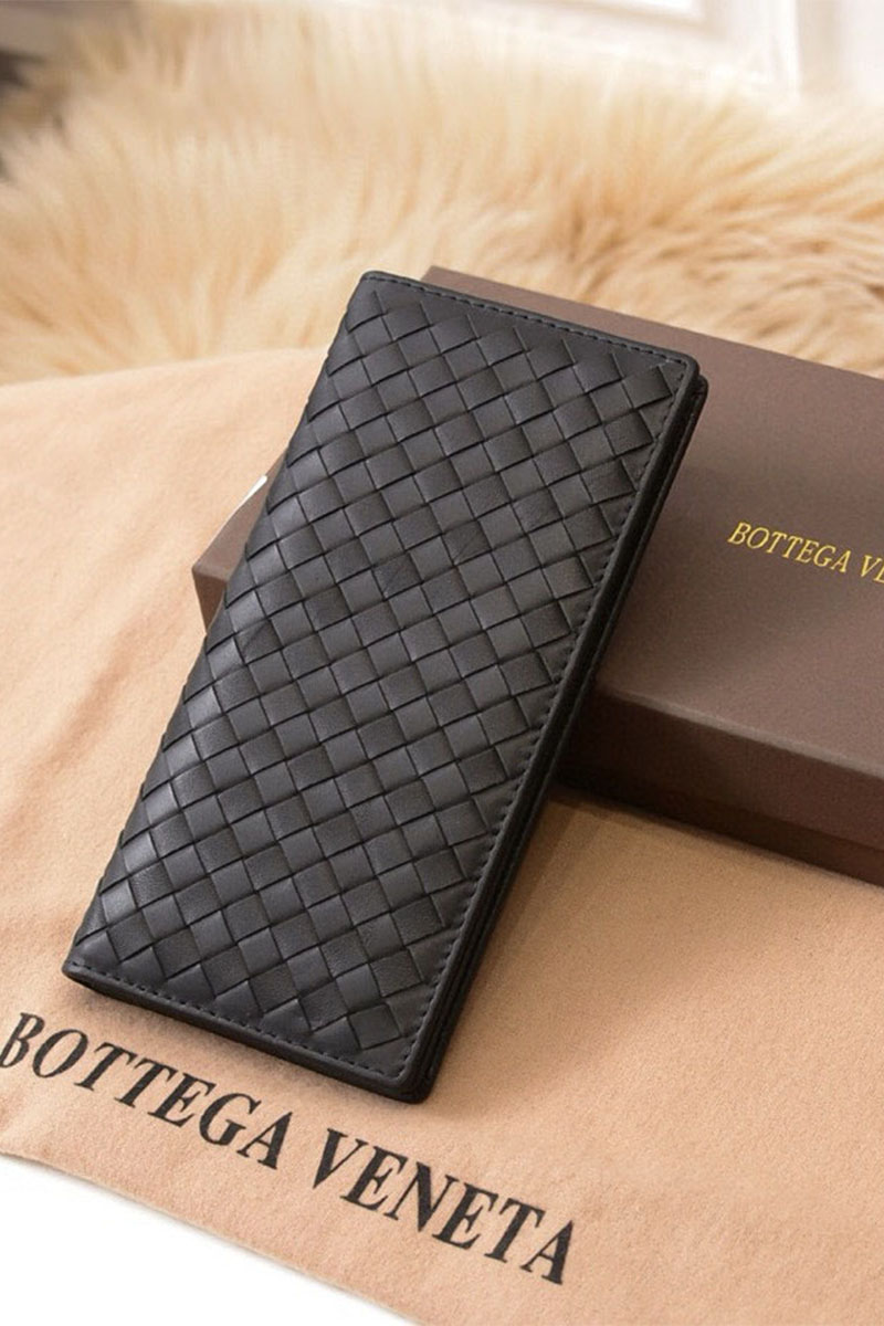 Bottega Veneta Кожаный бумажник Premium 18x10 см