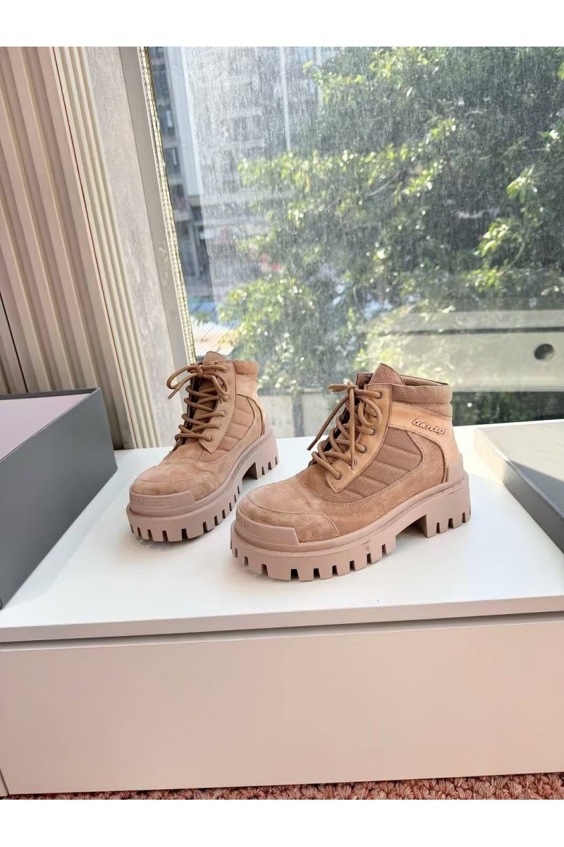 Balenciaga Женские ботинки Combat Strike Low premium
