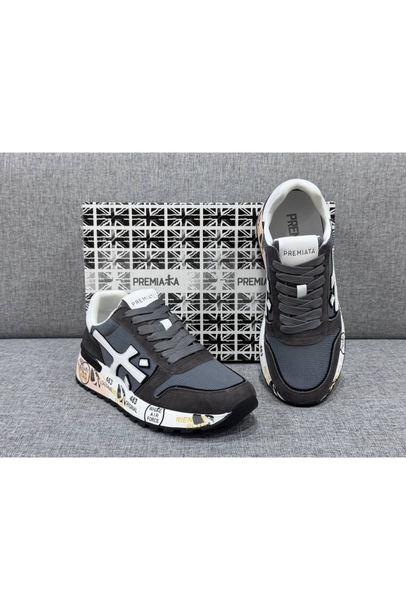 Premiata Комбинированные кроссовки Mick