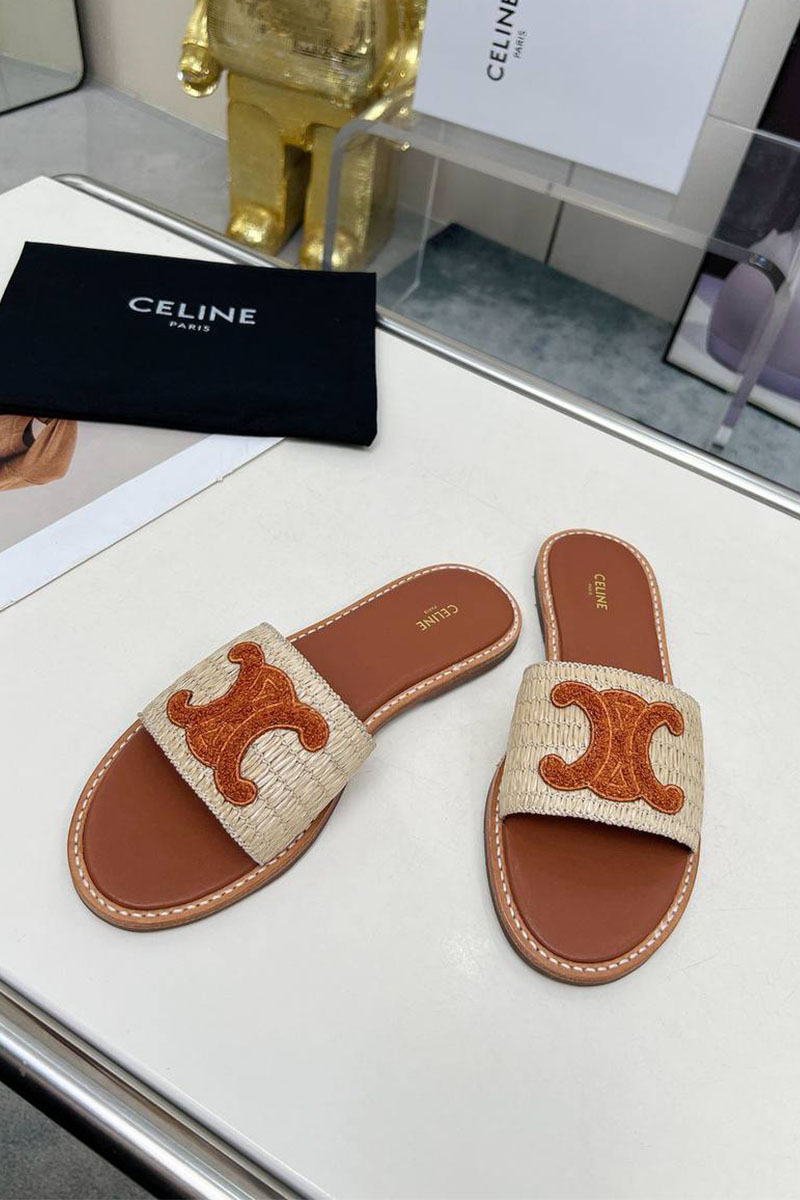 Celine Женские шлёпанцы 