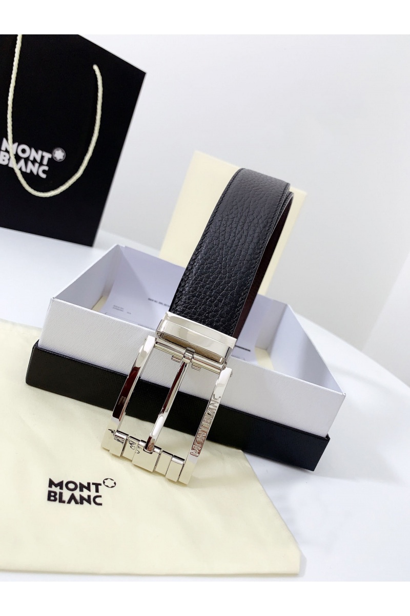 Montblanc Двусторонний кожаный ремень Premium (ширина 3.5 см)