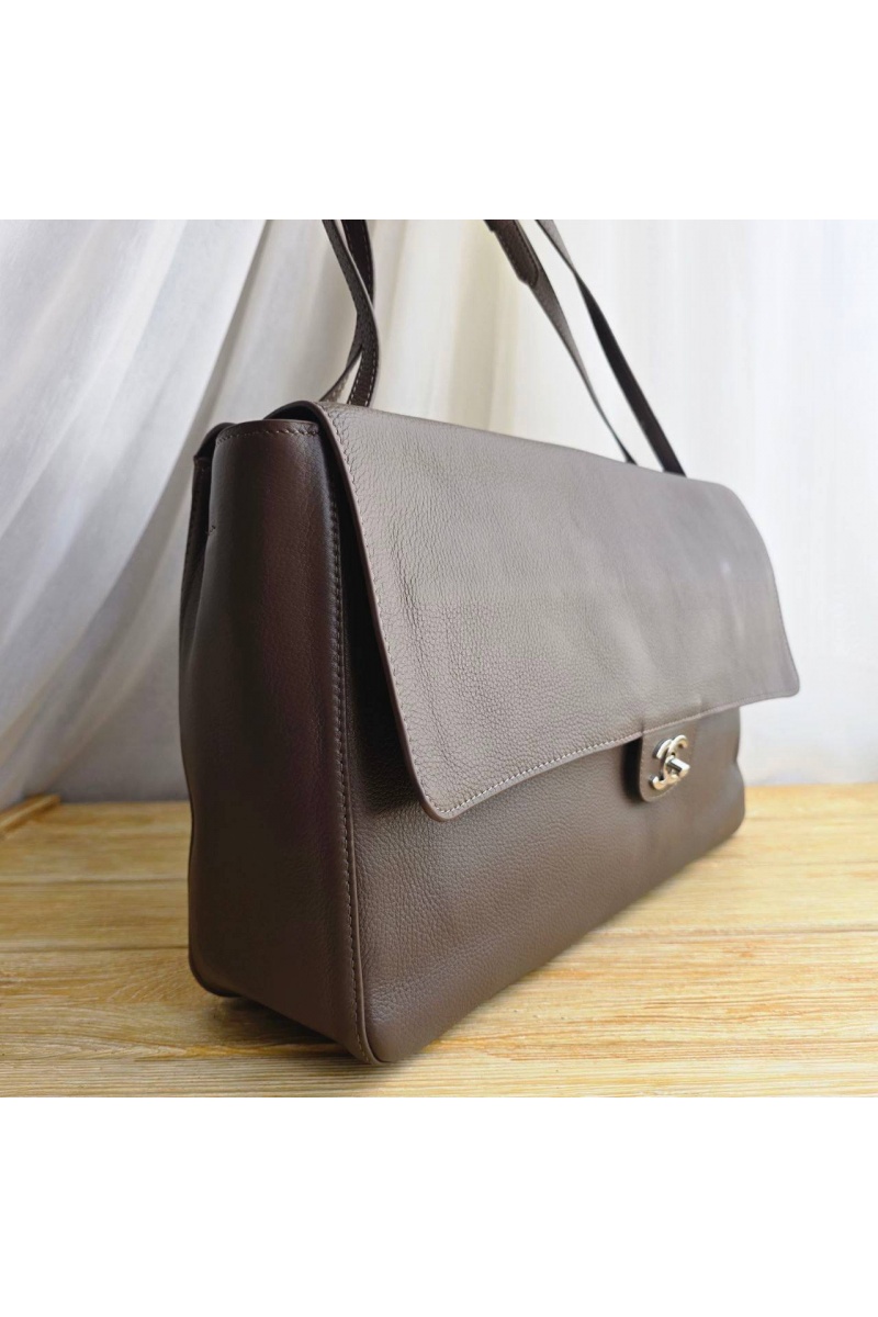 Chаnеl Кожаная сумка Maxi Flap 38x23 см