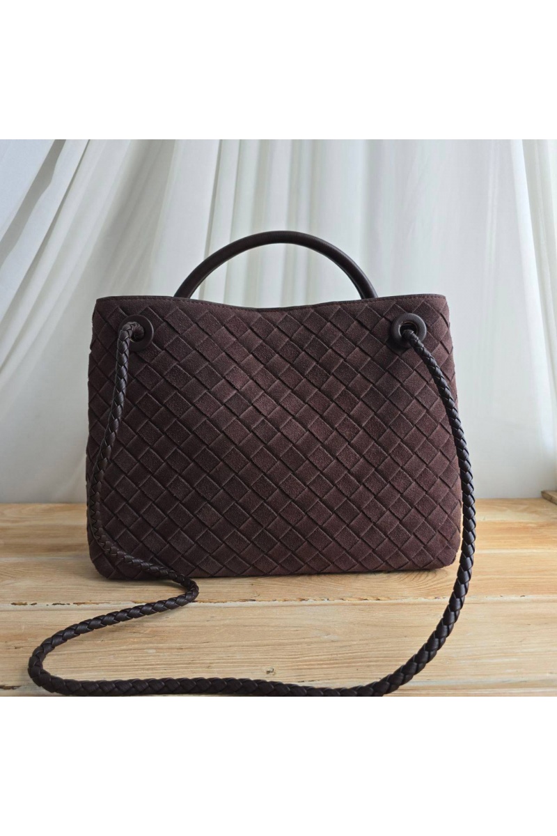 Bottega Veneta Замшевая сумка 30x23 см