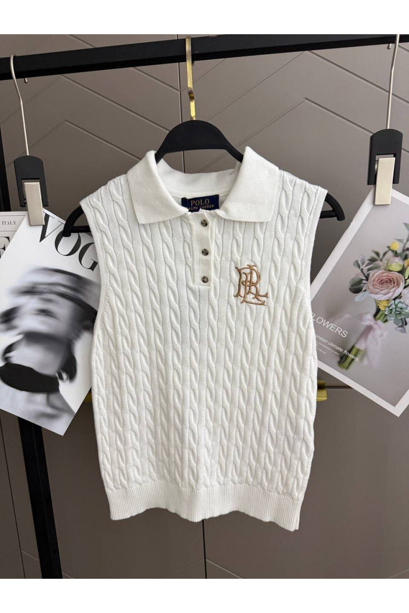 Polo Ralph Lauren Женское поло без рукавов premium
