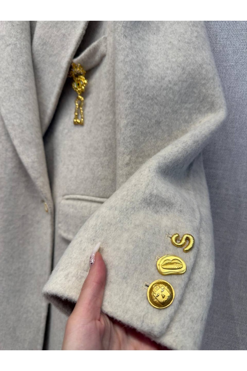 Schiaparelli Женское шерстяное пальто Premium - Beige