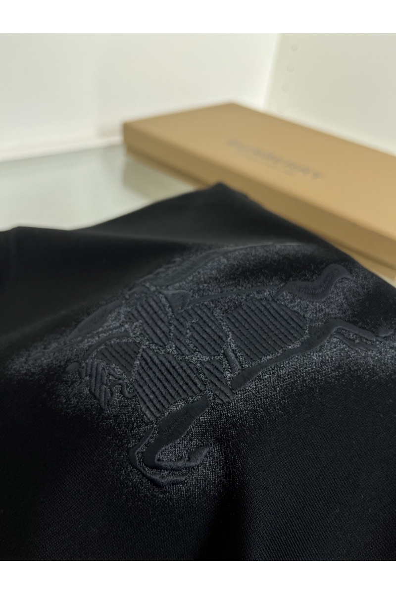 Burberry Мужская чёрная футболка premium