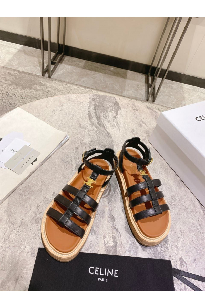 Celine Женские сандалии Premium - Black
