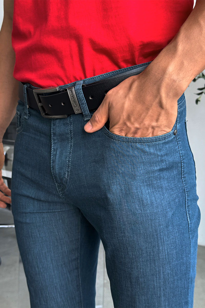 Canali Мужские джинсы regular fit - Navy
